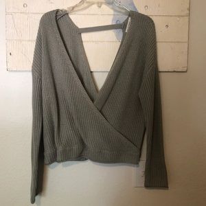 New TJmaxx crop sweater
